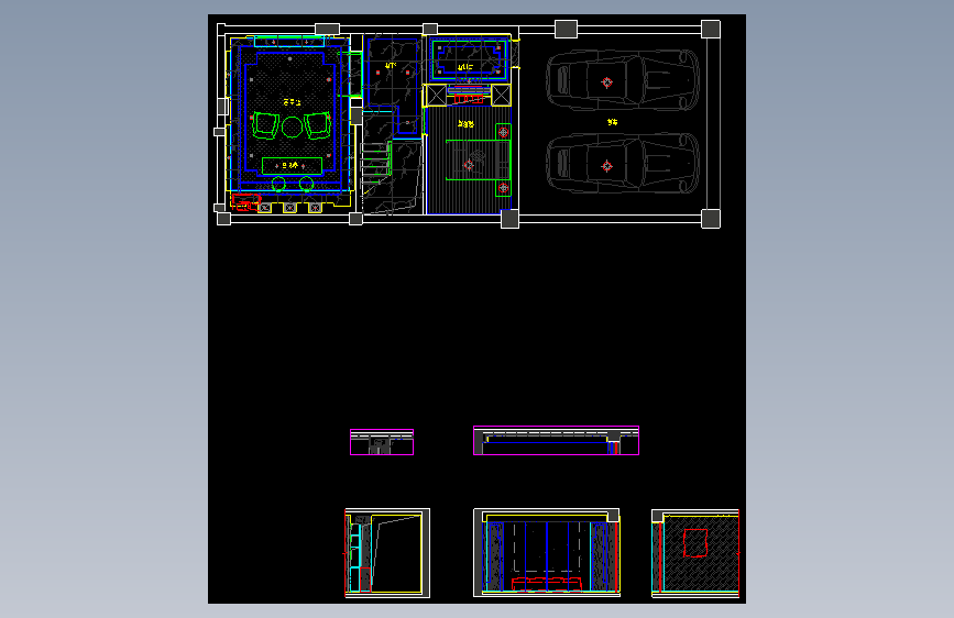 05地下二层天花剖面图