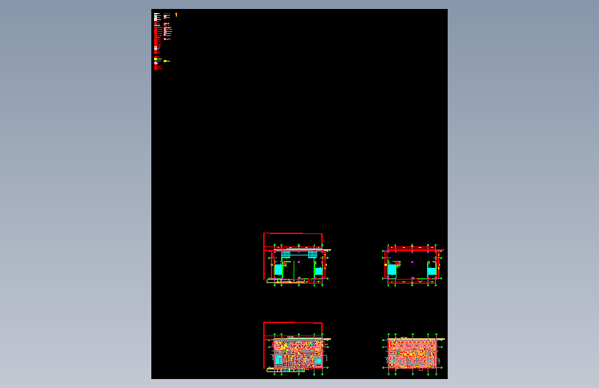 07-餐厅平面系统图