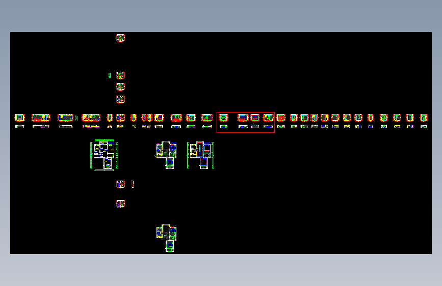 A户型样板房立面施工图2012.08.14