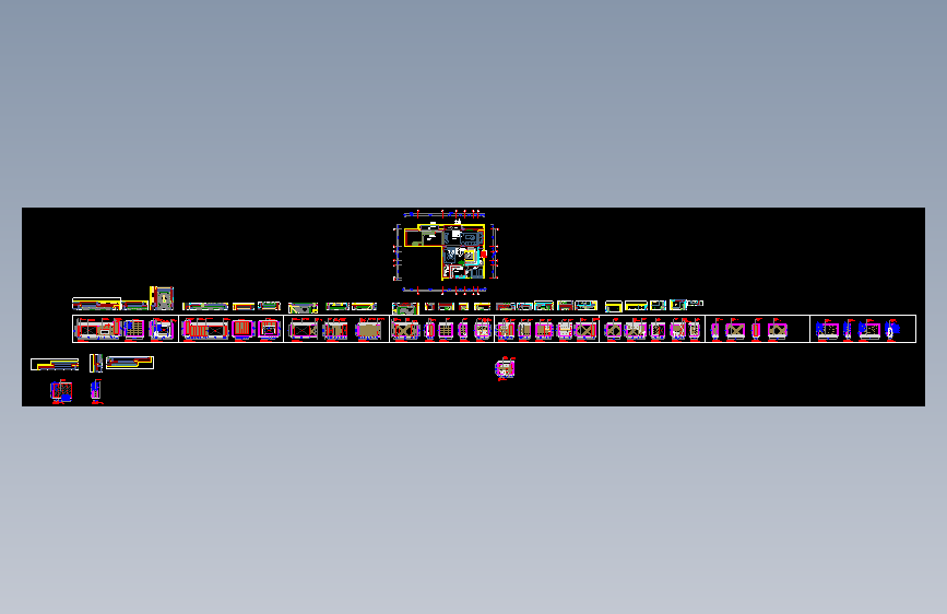 B1立面图施工图