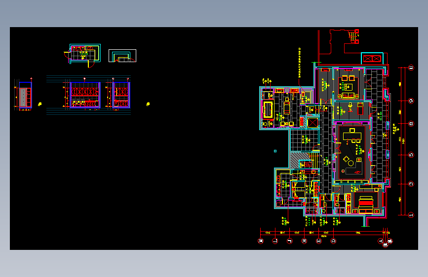 BF-E23 工作间立面图01