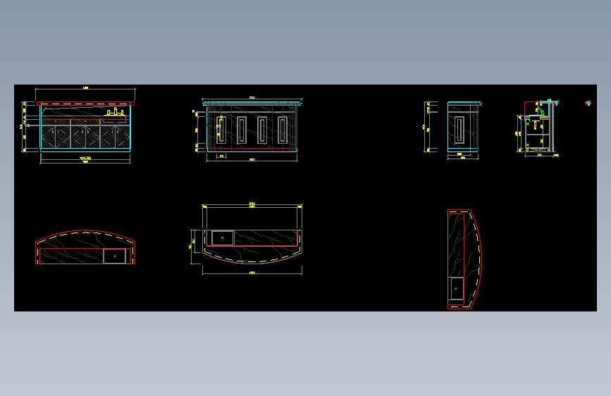 D14负一层酒吧大样施工图