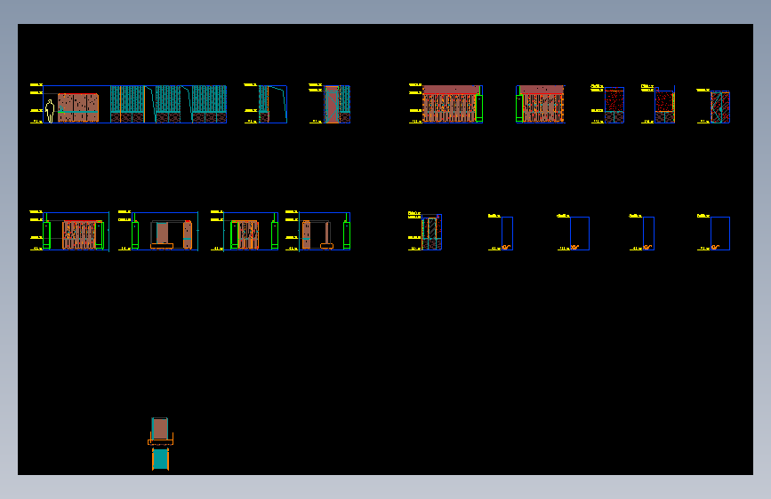 IE_2.2_3-4_M Changing Area施工图