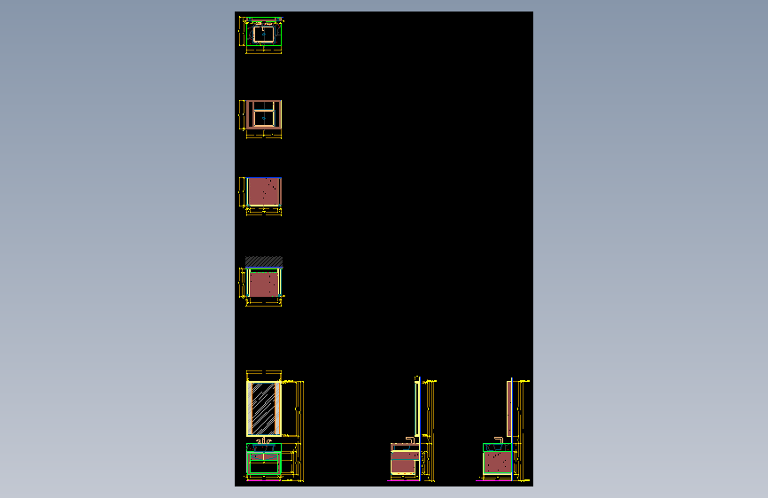 VILLA_DT 2.9_POWDER RM_VANITY_DETAILS施工图