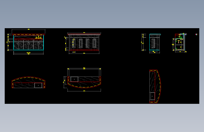 负一层酒吧大样施工图