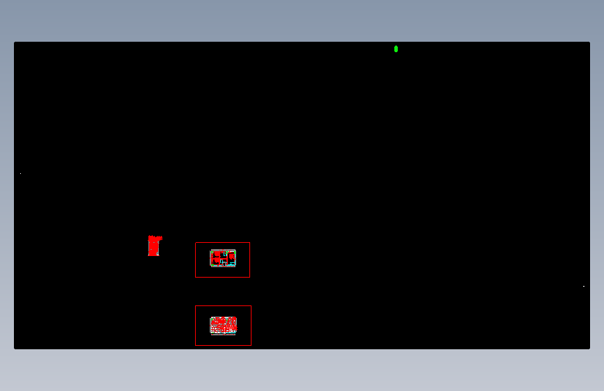 立面图01 接待区水吧台
