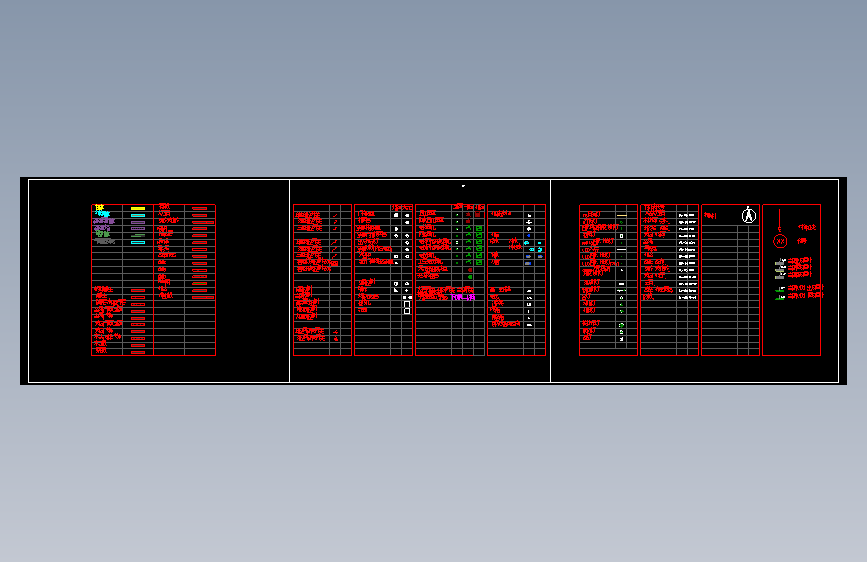 施工图纸常用符号及填充样式  模块  08-09施工图