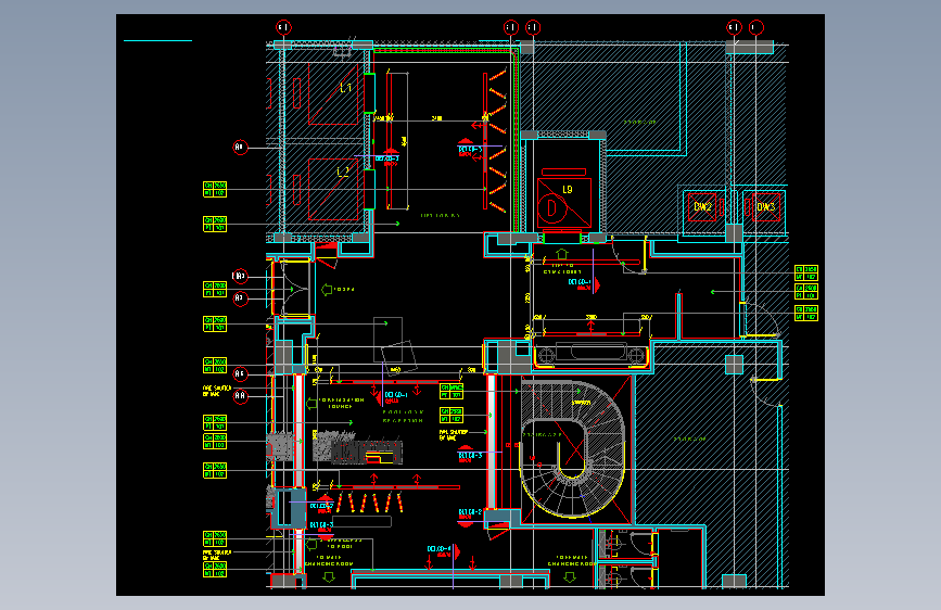 ID204.2.0 REFLECTED CEILING PLAN