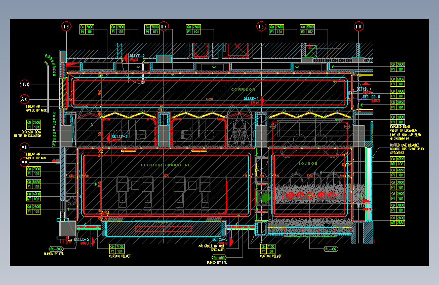 ID700.2.0 REFLECTED CEILING PLAN