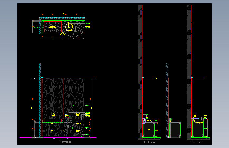 ID703.8.3.0 NURSING COUNTER DETAIL