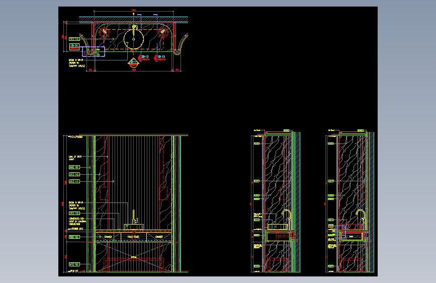ID706.8.4.0 CB-1 TREATMENT VANITY DETAIL