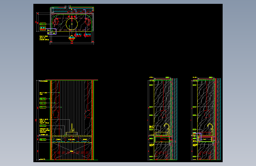 ID706.8.4A.0 CB-1A TREATMENT VANITY DETAIL