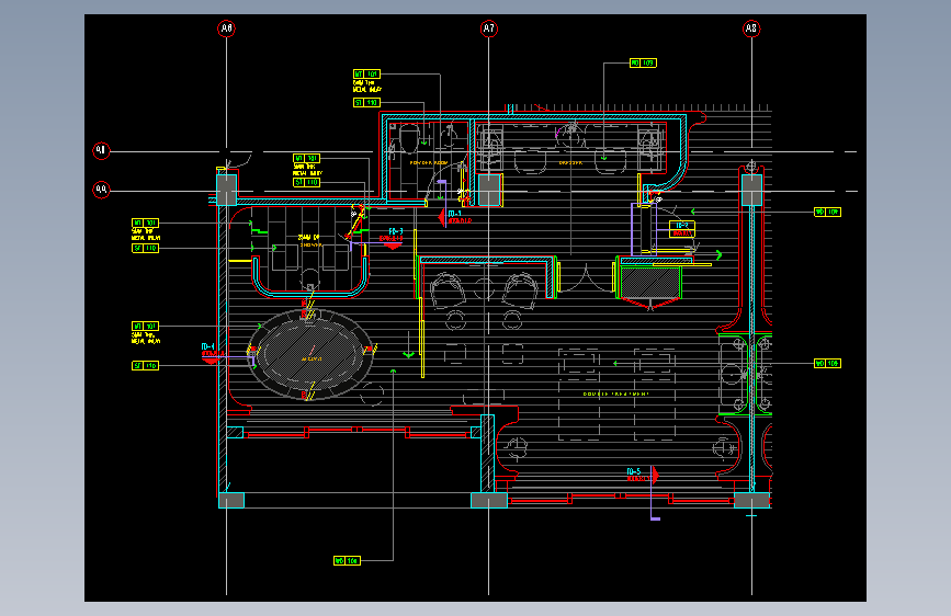 ID706A.7.4.0 FLOOR FINISHES PLAN