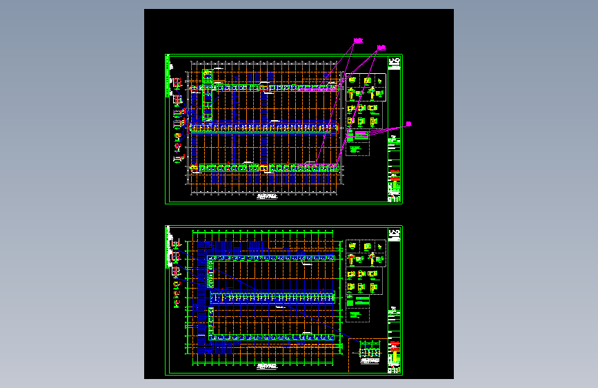 XMC03-3D-S-管架平面布置图（23-65轴）-25.12.28_V1.0