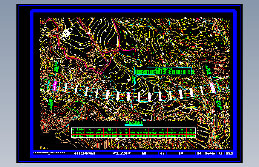 2.桥位平面布置图