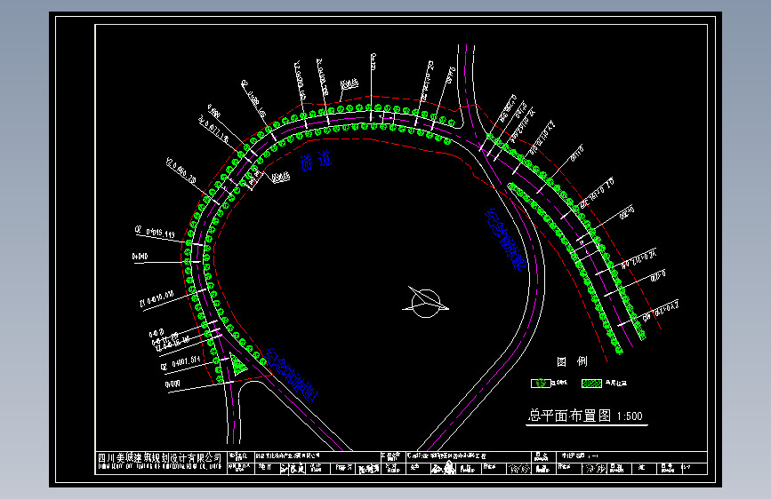 2-绿化总平面图1