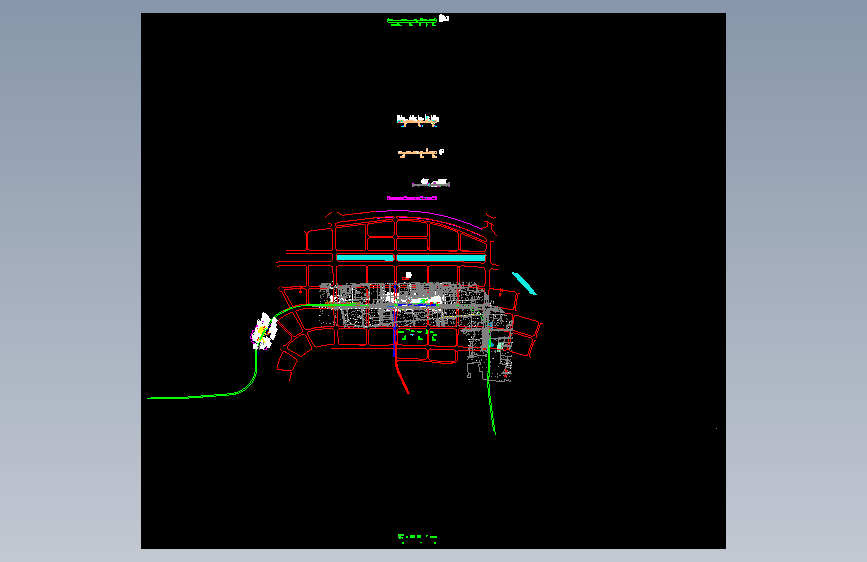 3龙源十一街站总平面(单列位双停车线）1∶500 10.7_t3