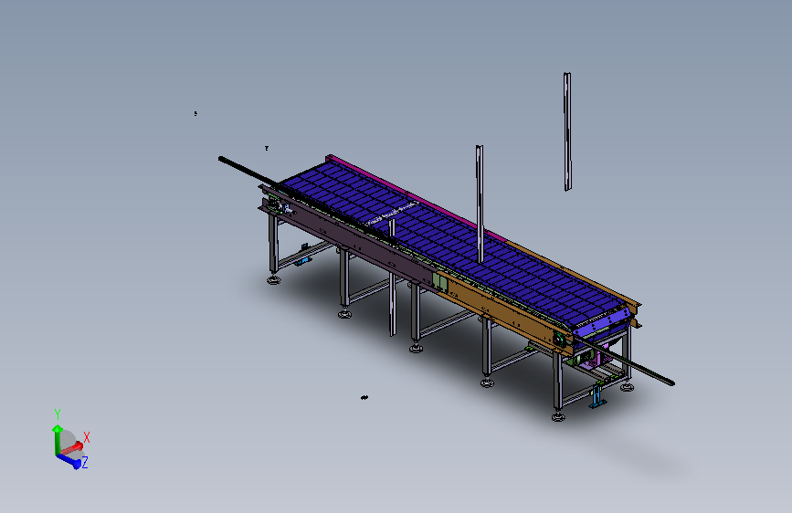 A16_详细板链输送线