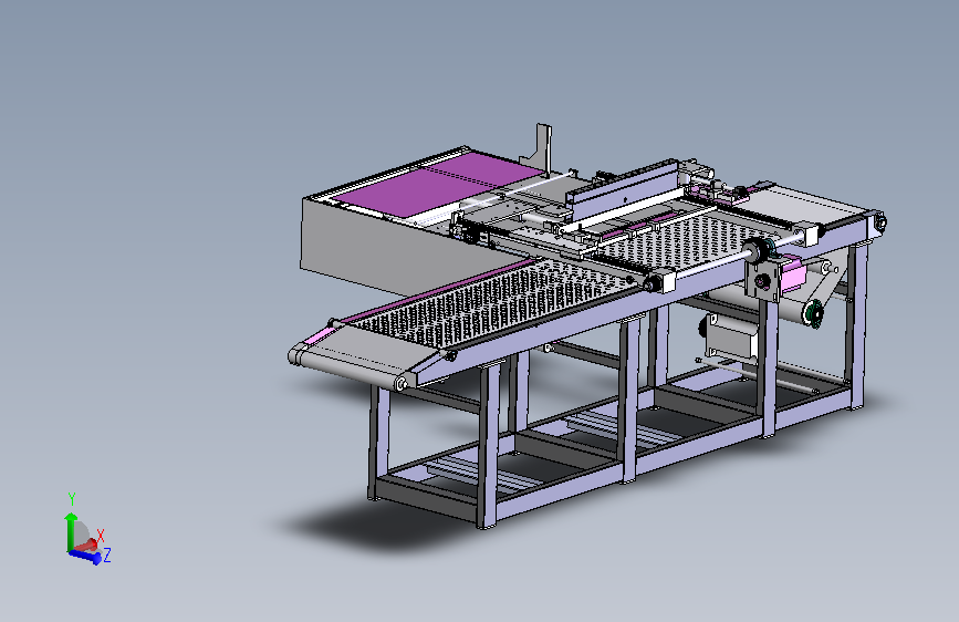 A5_带移栽机构的输送机