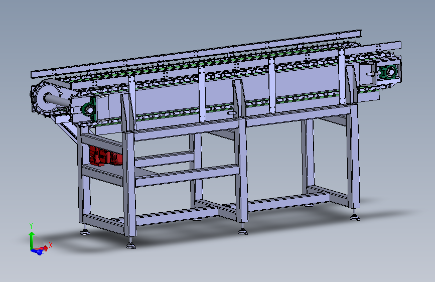 A1_三米链板输送线