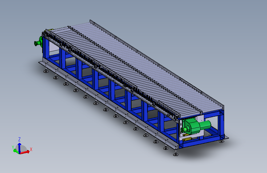 A19_重型双带轴承滚筒线