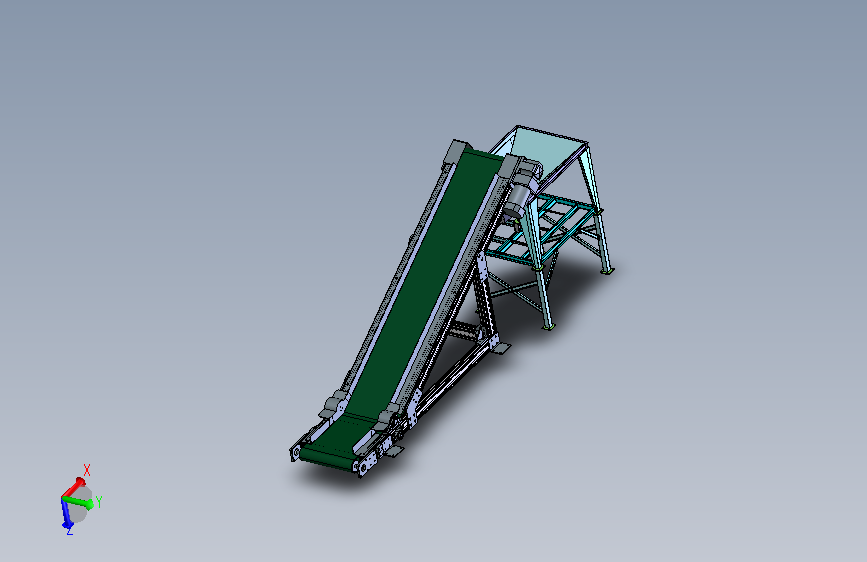 C14_皮带线输送与定量装袋机集成设计