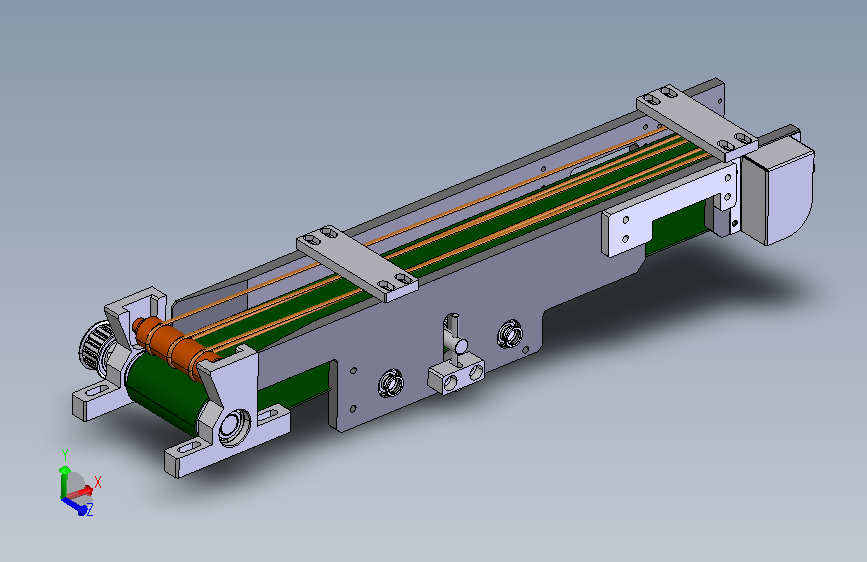 C9_带导向压条带输送线设计