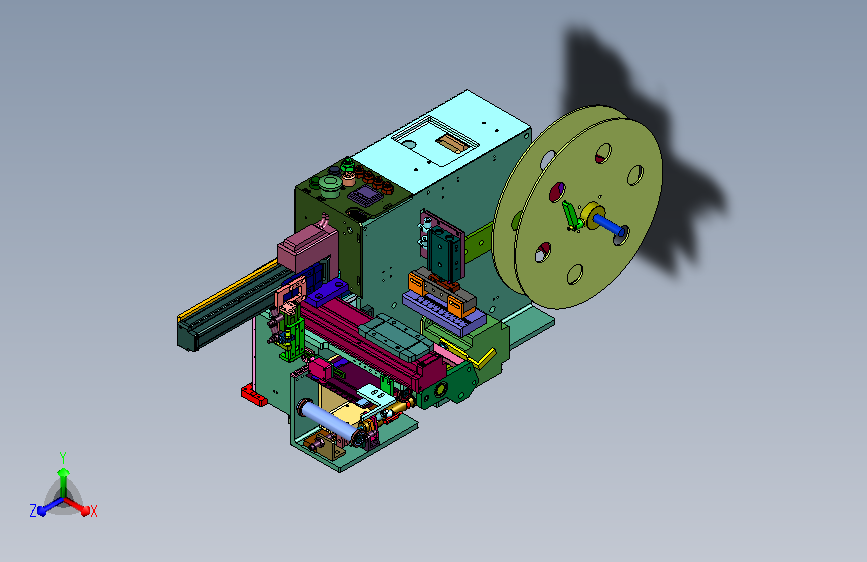 标识揭除分离传动设备