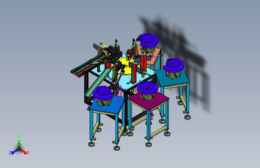 测电线路板拼接装配设备
