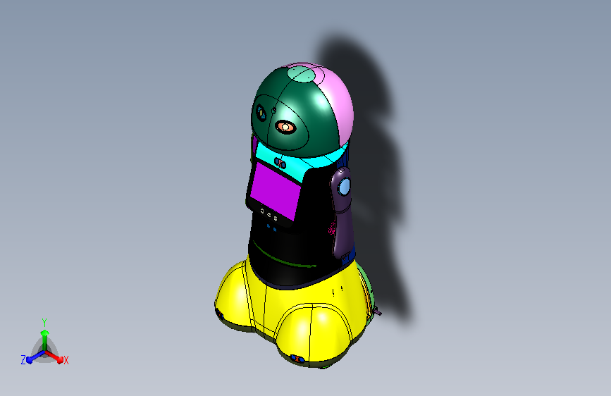 场景协作多功能服务机器人