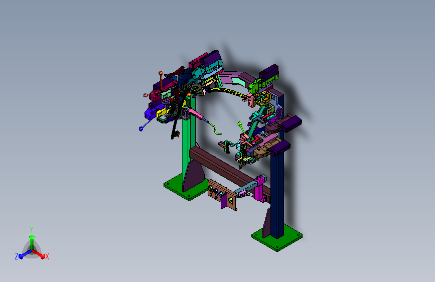 车门焊装固定校准设备