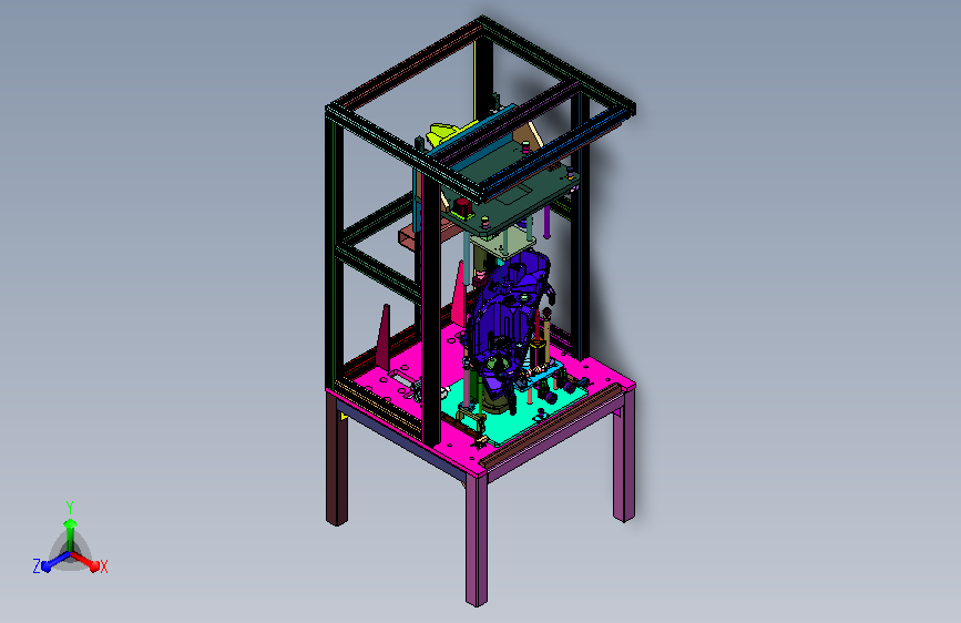车载灯罩壳体成型压合设备