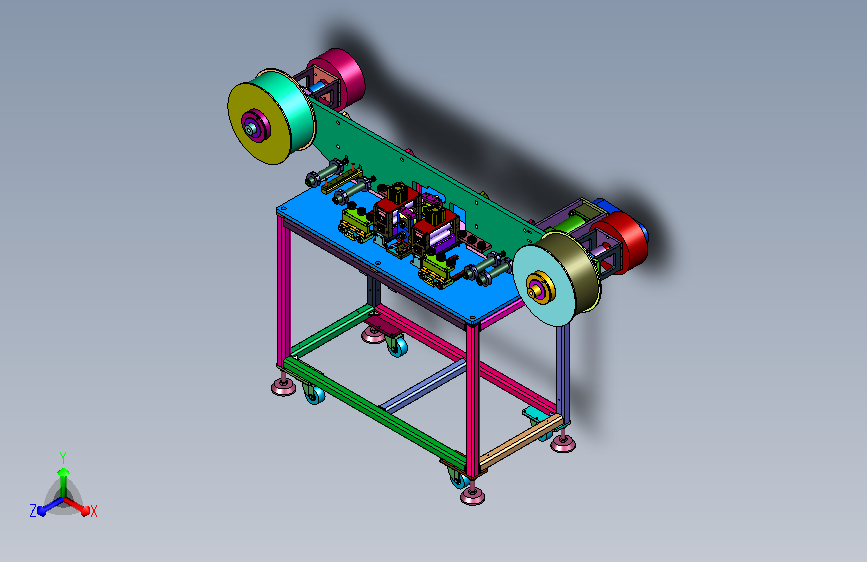 储能电芯端头折边设备