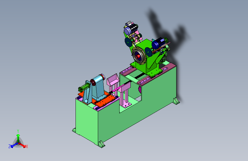 储水罐体底端抛光设备