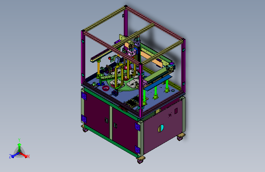 触控屏磁体拼装查验配套设备