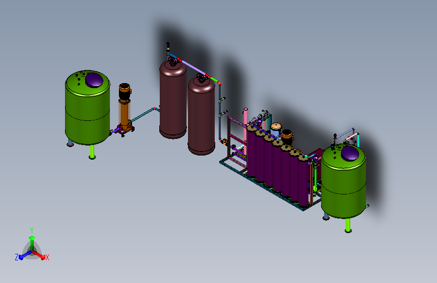 大流量净水制备集成设备