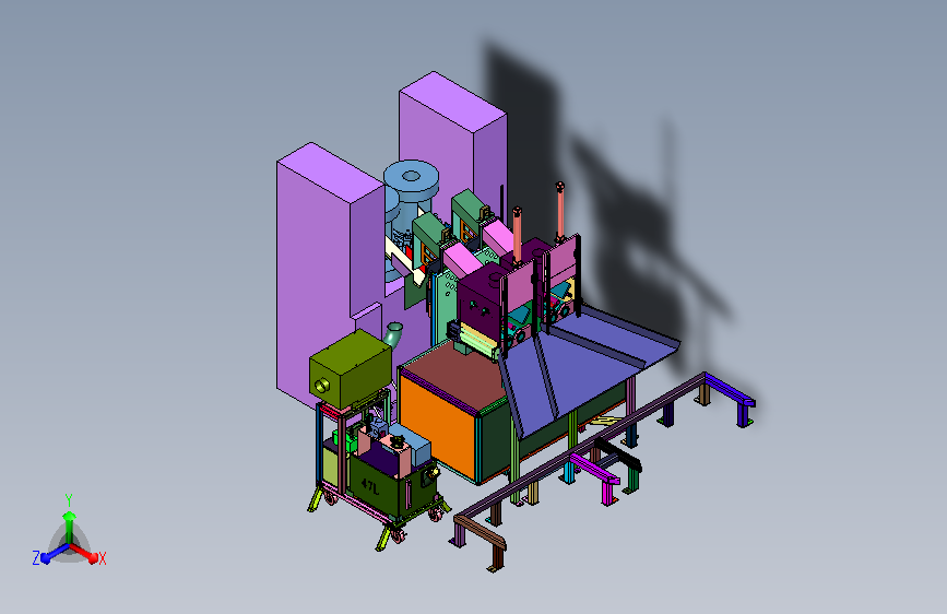 锻件防护油雾喷涂装置
