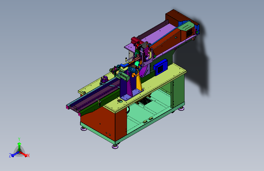 底托分隔加工一体机