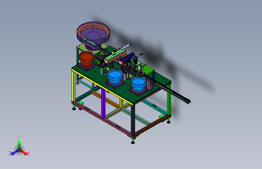 电磁开关自动化装配机具