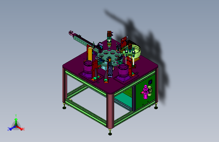 电机铁芯装配成型专用设备