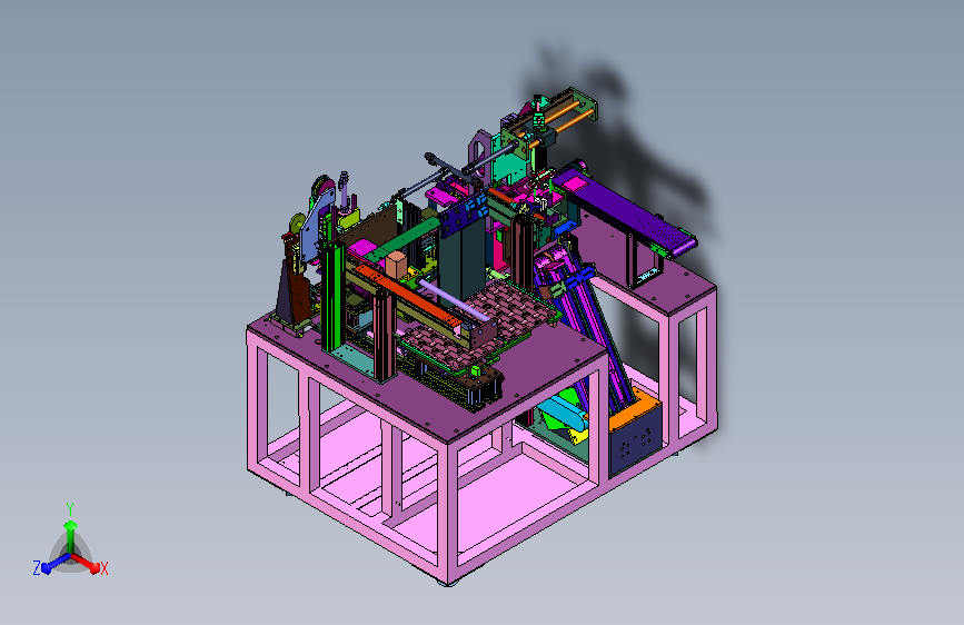 电芯包膜装壳成型设备