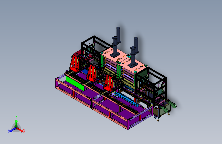 电芯多段温压整合机组