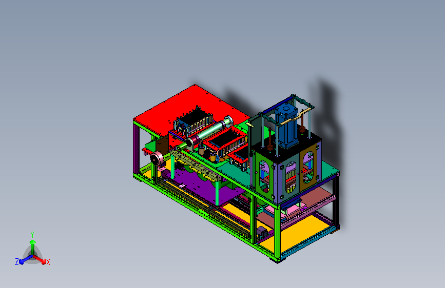 电芯体整备置槽加工装置