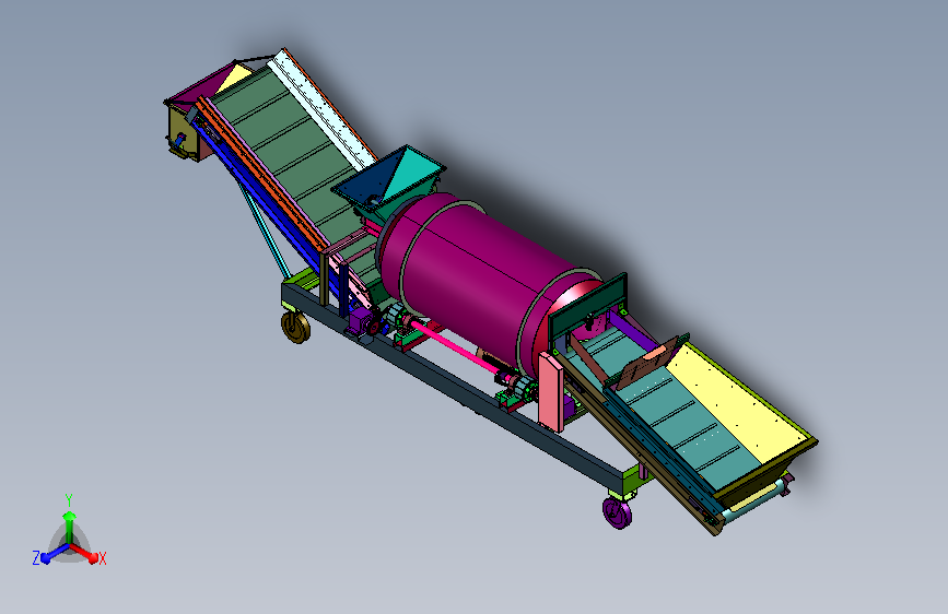 根茎类农作物高效拌种机