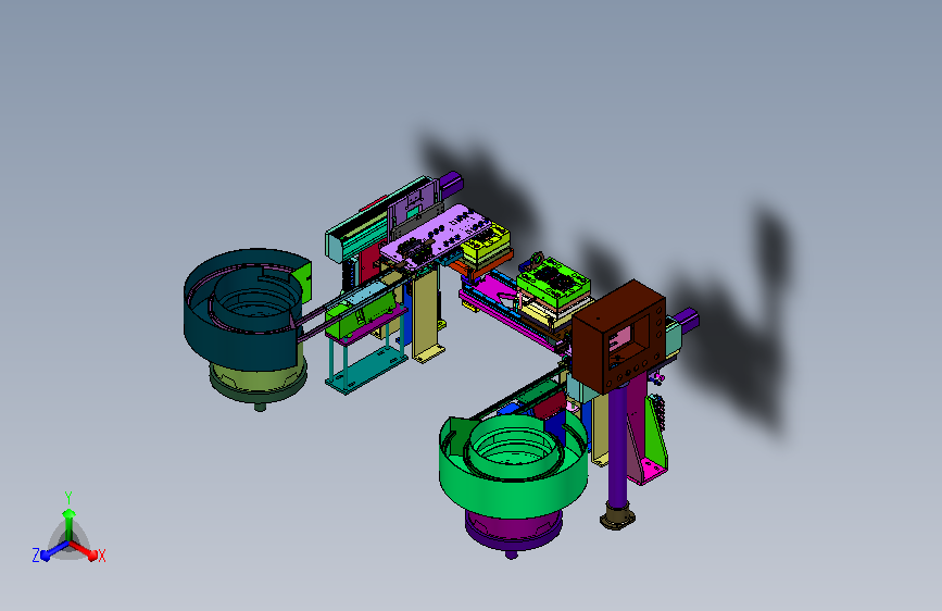 电子器件规整塑形加工装置