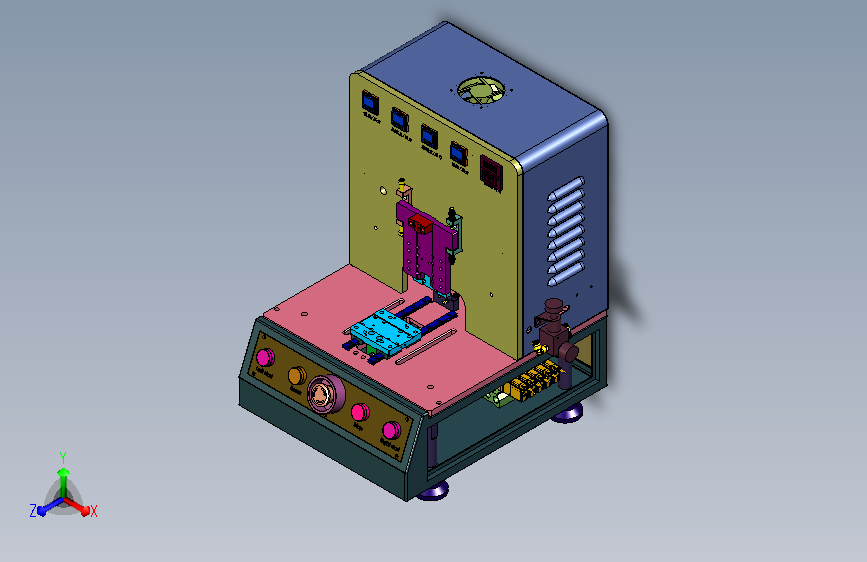 多功能保压治具作业装置