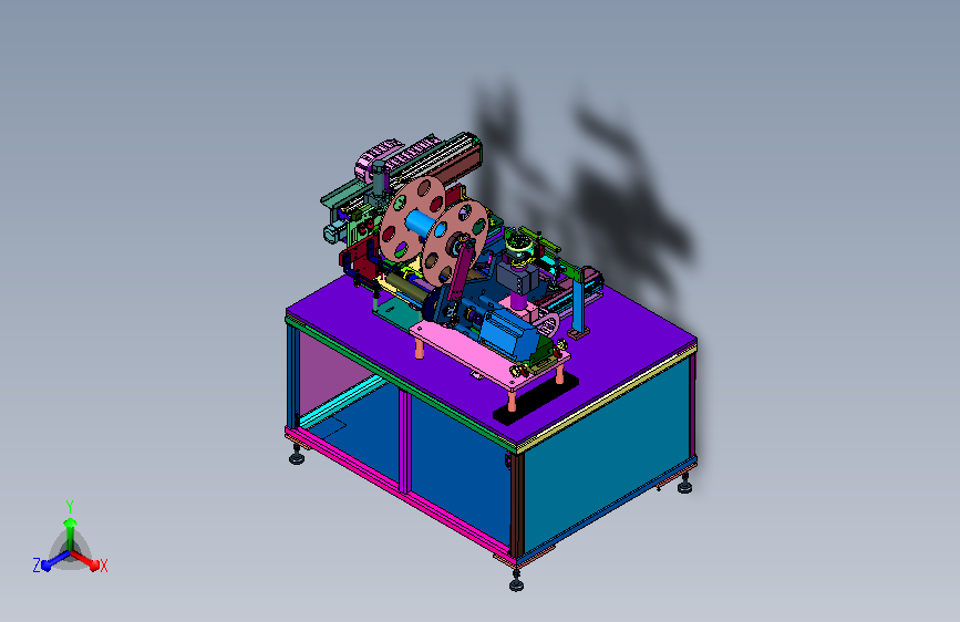 防静电壳体简易半自动覆膜贴标机