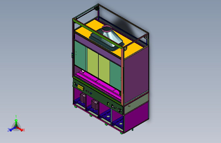粉料气态析出提炼装置