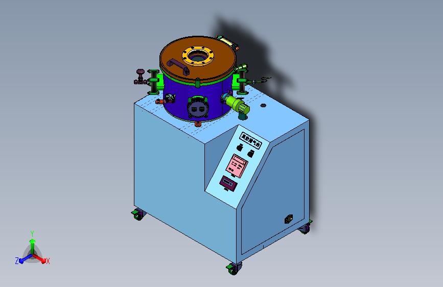负压腔体脱气纯化设备