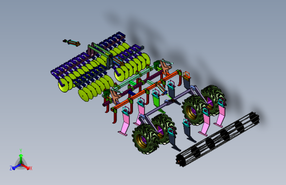 复合式土壤耕整专用设备